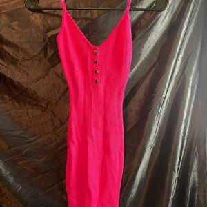 Hot Pink Mini Dress